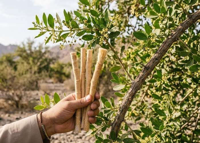 چوب مسواک (سواک) از چه درختی تهیه می‌شود؟ معرفی گیاه مورد استفاده در تولید سواک | کارنیکااستور